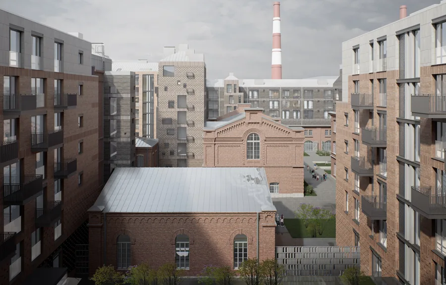 ЖК Нева Арт — тихий лаунж-двор